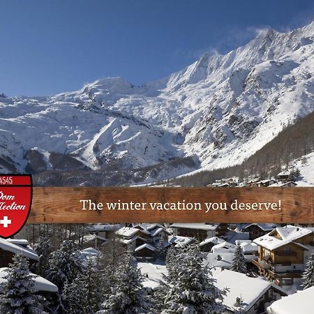 Bed and Breakfast Berghof Garni - The Dom Collection Saas-Fee Exterior foto