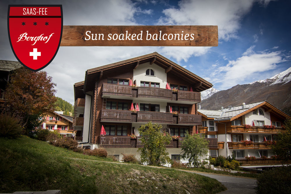 Bed and Breakfast Berghof Garni - The Dom Collection Saas-Fee Exterior foto